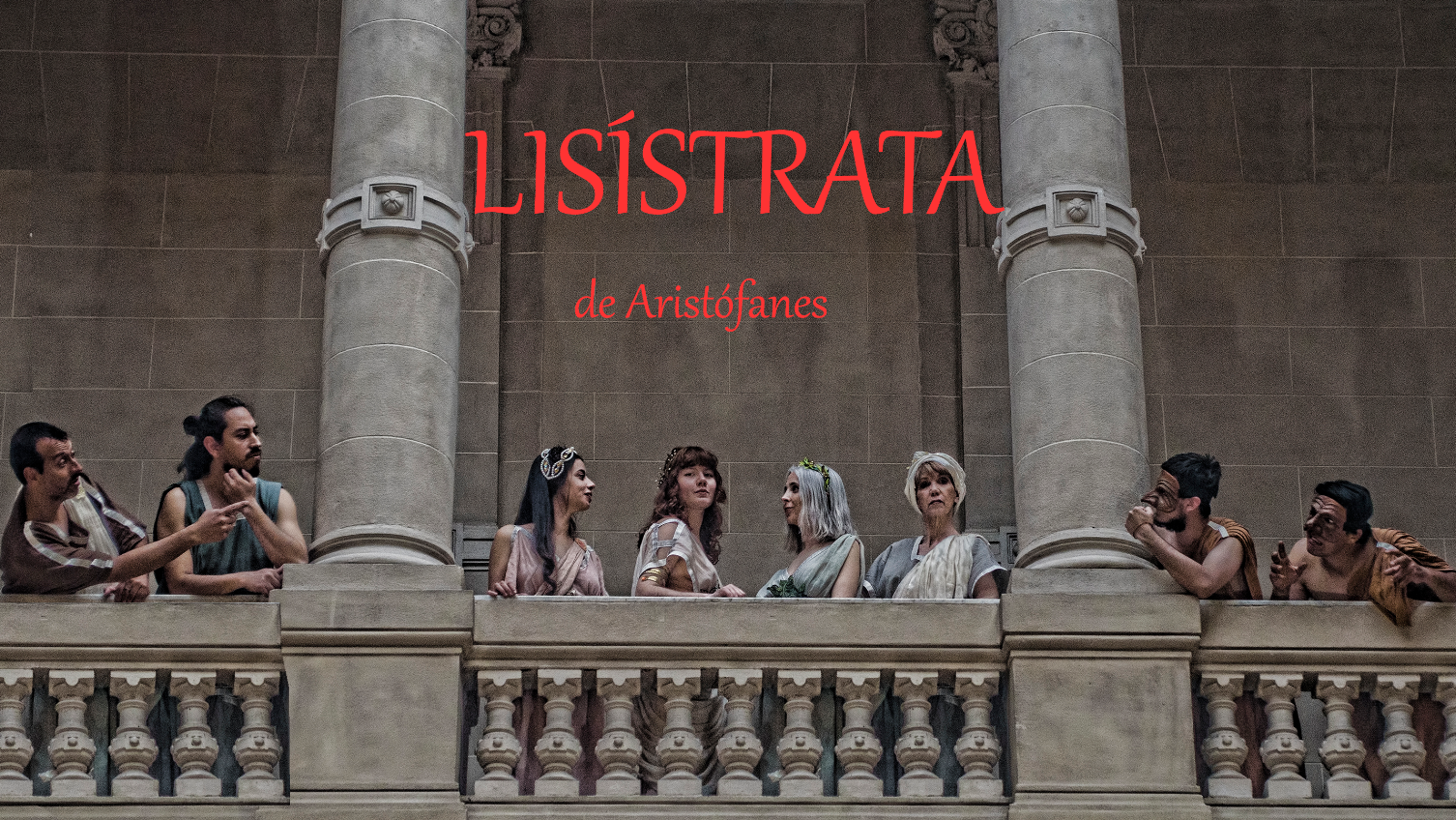Poster de la obra Lisístrata